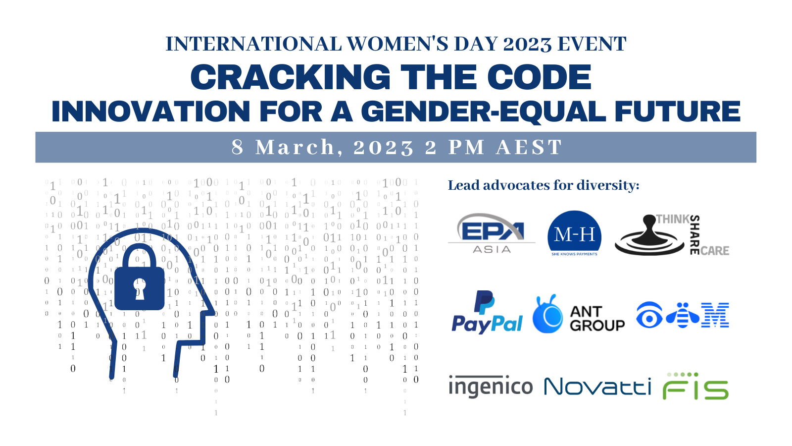 International Women’s Day 2023 ‘Cracking the Code’ Innovation for a gender-equal future’